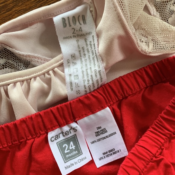 Girl 18mo-2T spring summer clothing overalls leggings shorts capri pants - Picture 15 of 17